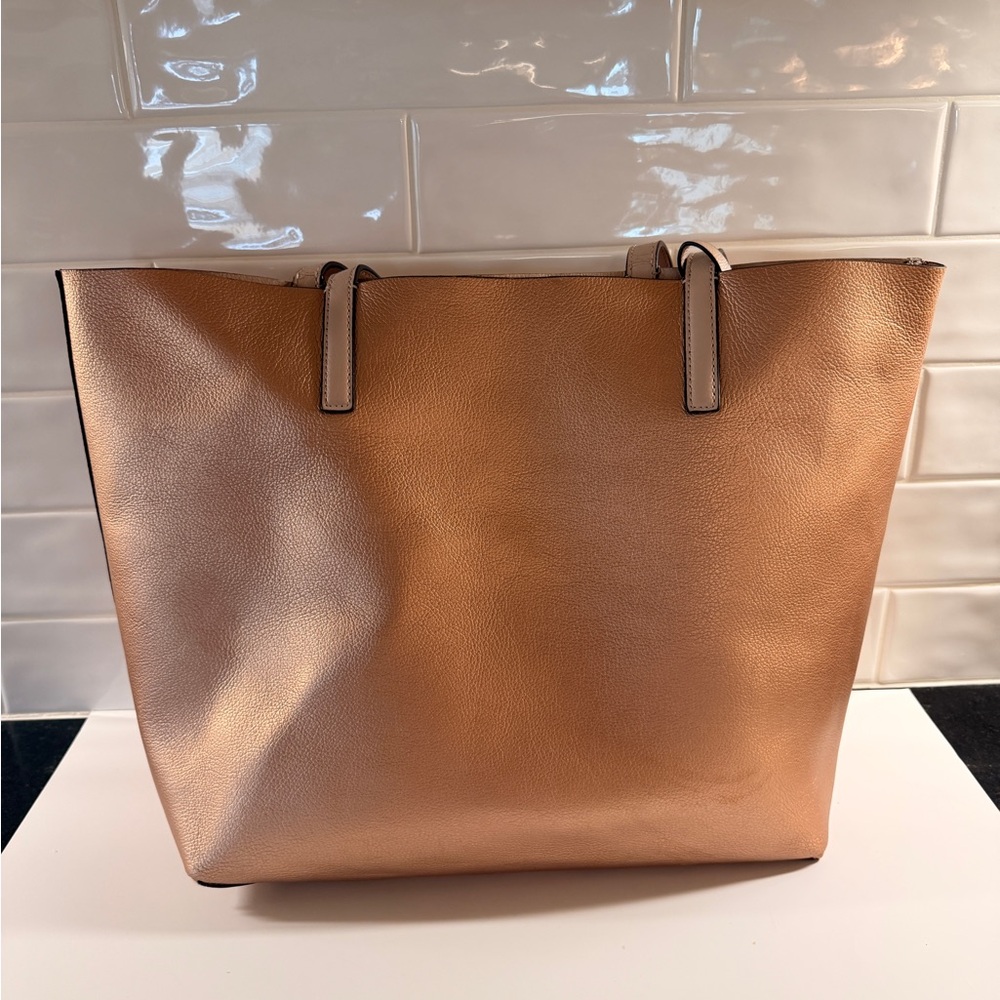 Kate Spade Rose Gold Reversible Tote - Picture 3 of 16